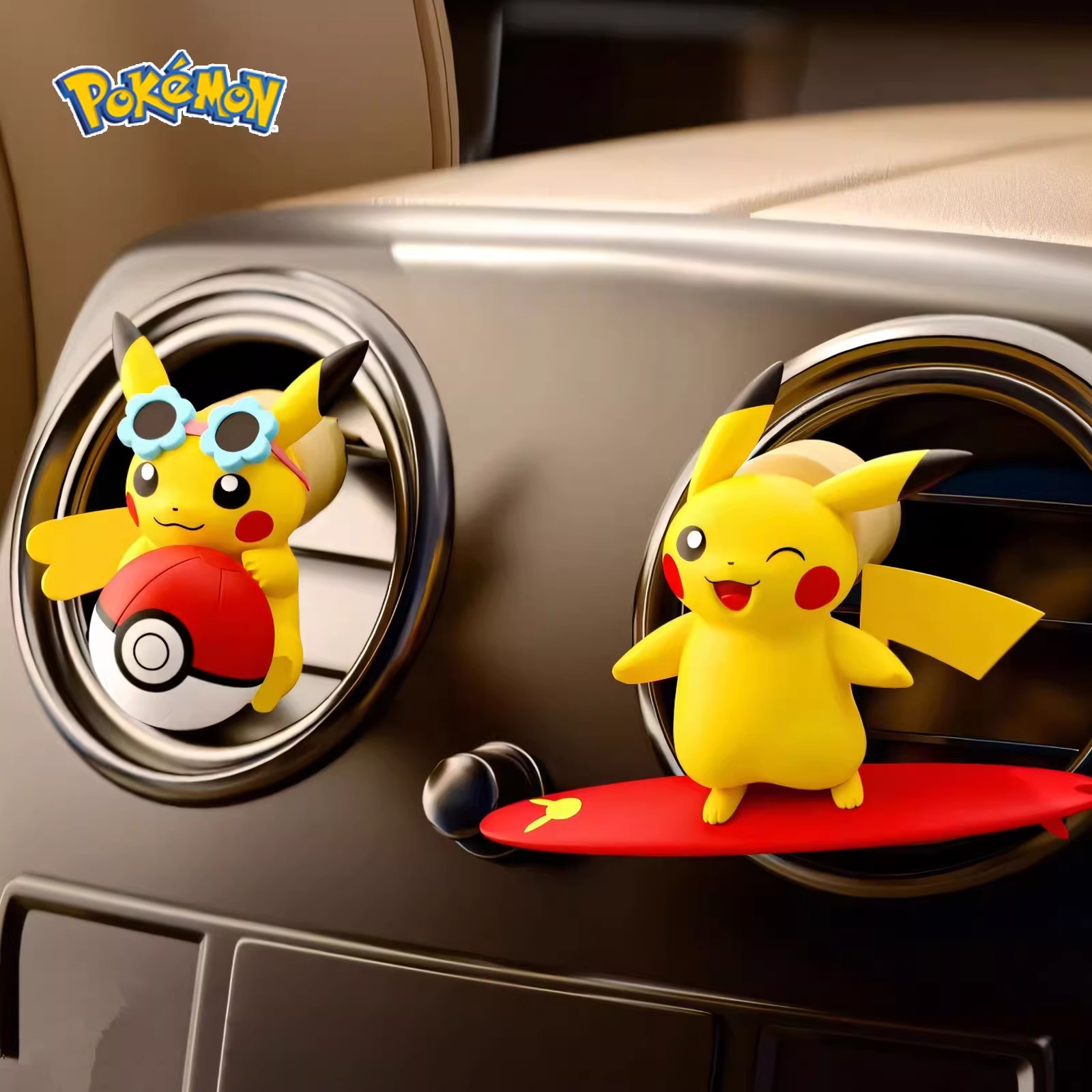 Perfume Fragrance Diffuser - อะนิเมะ Pokemon Pikachu Action Figure น้ําหอมกลิ่นจัดแต่งทรงผม
