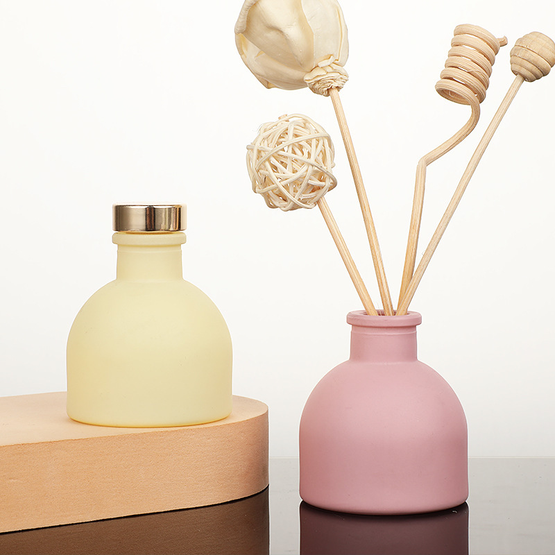 Perfume Fragrance Diffuser - 1 PC 50ml สีชมพู/สีขาว/สีเหลือง/สีดําน้ํามันหอมระเหย Diffuser ขวด