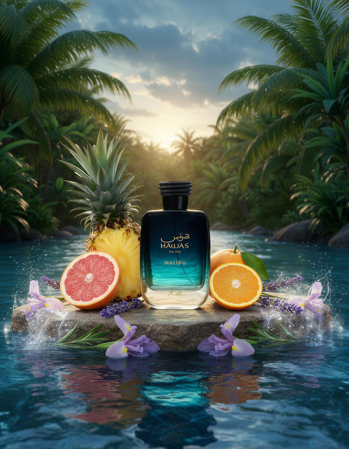 Rasasi Hawas Malibu For Him ED - Perfume Fragrance Notes บทวิจารณ์และราคา