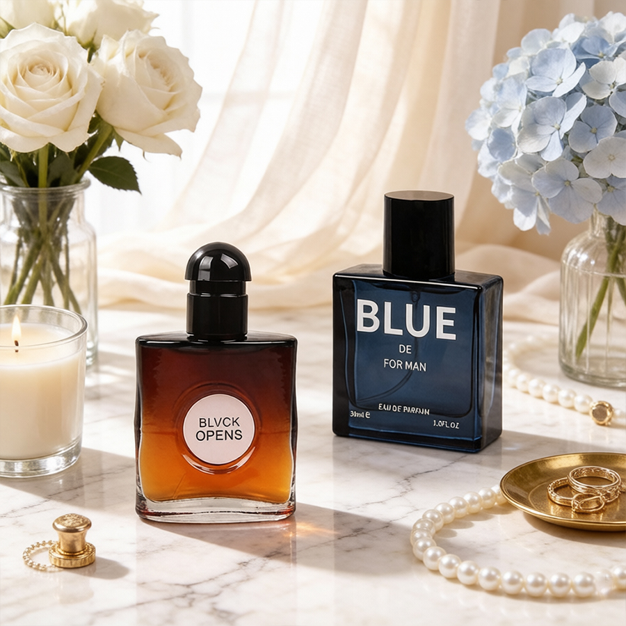 น้ำหอมบลูสำหรับผู้ชายและผู้หญิ - Perfume Light Fragrance บทวิจารณ์และราคา