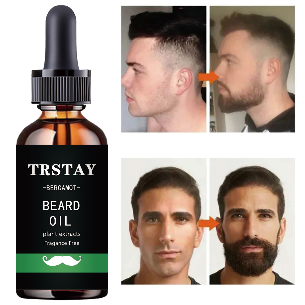 50ml Facial Hair Growth Beard  - Perfume Zara บทวิจารณ์และราคา