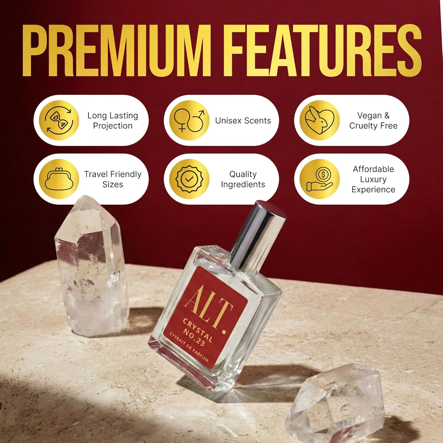 ALT. น้ำหอมคริสตัลหมายเลข 23 – - Perfume Fragrance Notes บทวิจารณ์และราคา